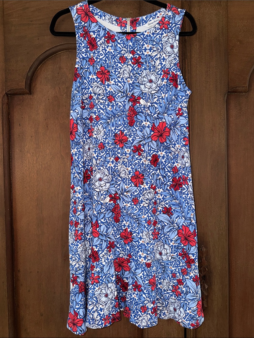 Tommy Bahama L red white and blue IMMEDIATE SHIP FOR 4th of July Dress